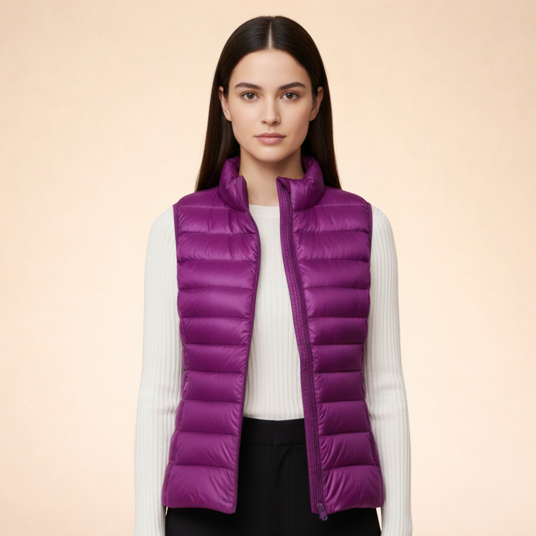 Lucia | Ultralight Down Vest for Women