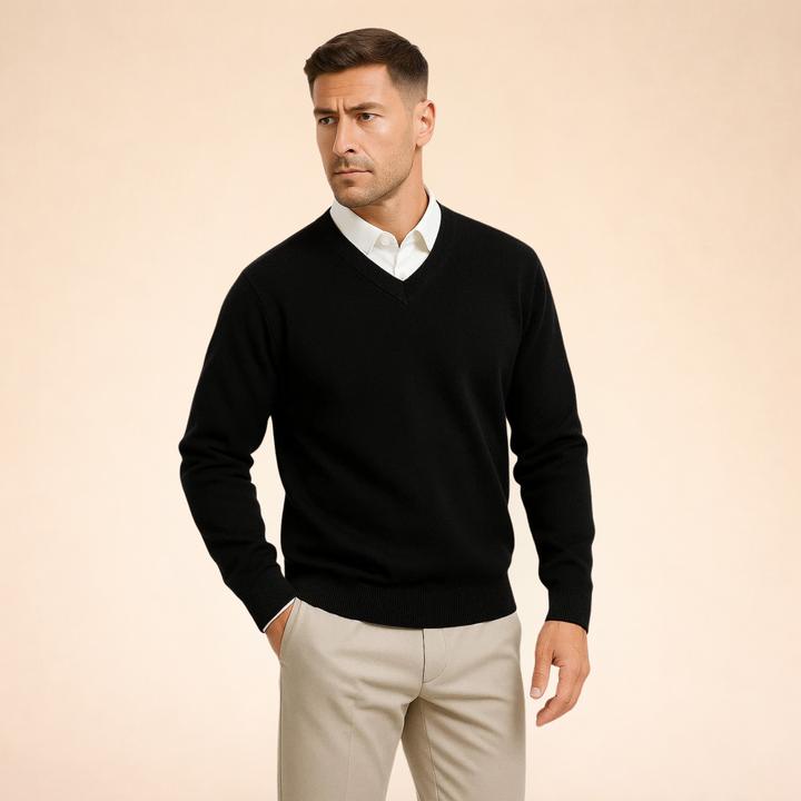 Noah | Cashmere V-Neck Sweater