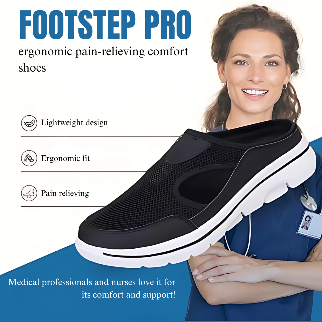 Footstep Pro - scarpe comode ergonomiche e antiscivolo (2025)