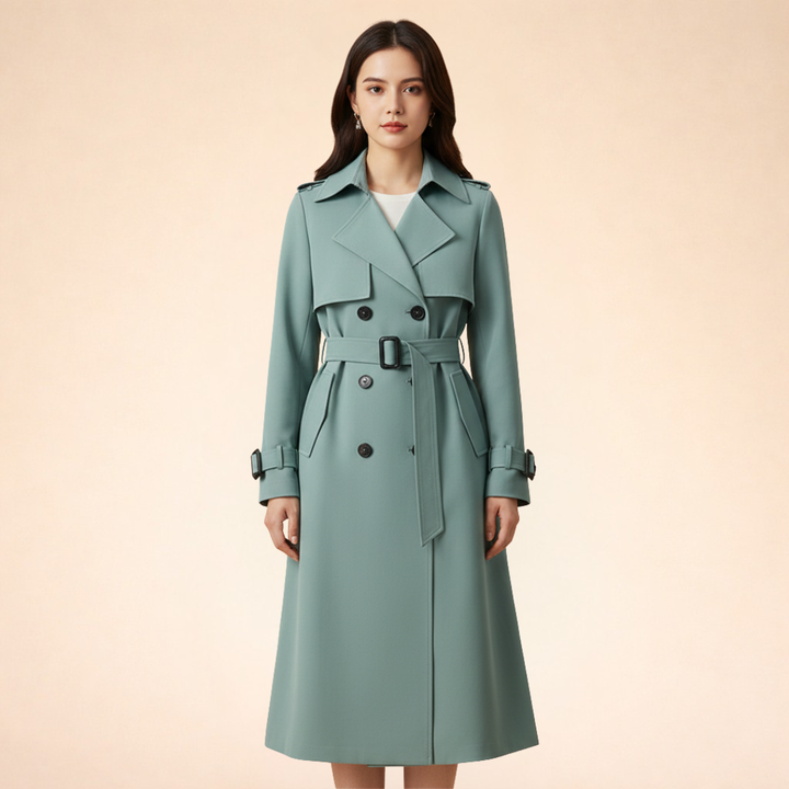 Serena | Classic Trench Coat with Timeless Elegance