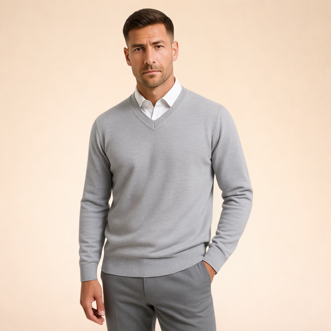 Noah | Cashmere V-Neck Sweater