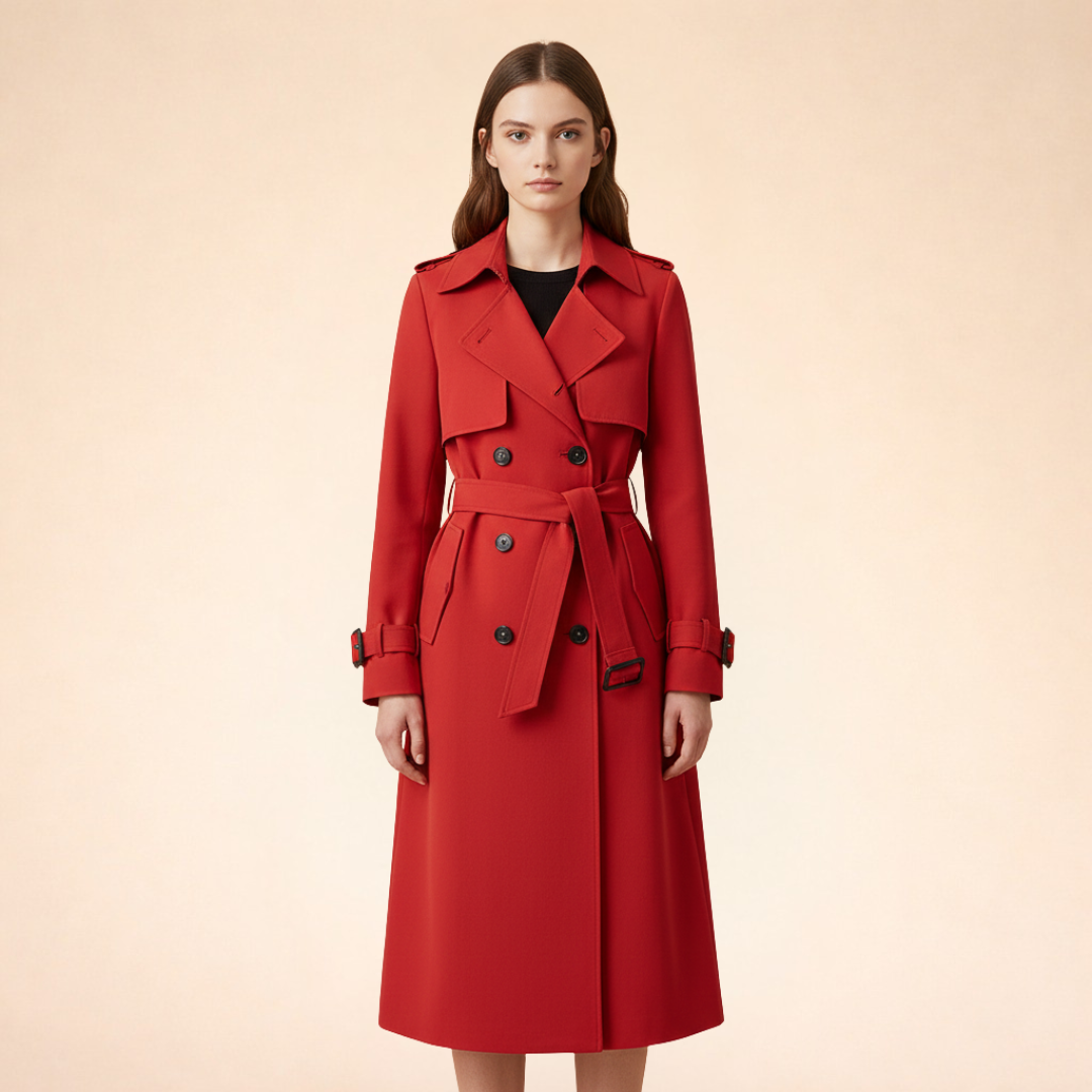 Serena | Classic Trench Coat with Timeless Elegance