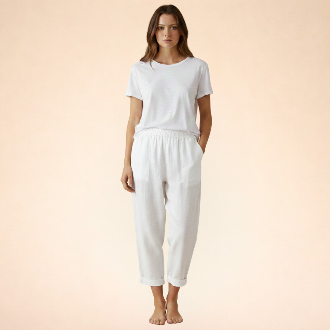 Aurelie | Ultra-Soft Trousers with Side Pockets