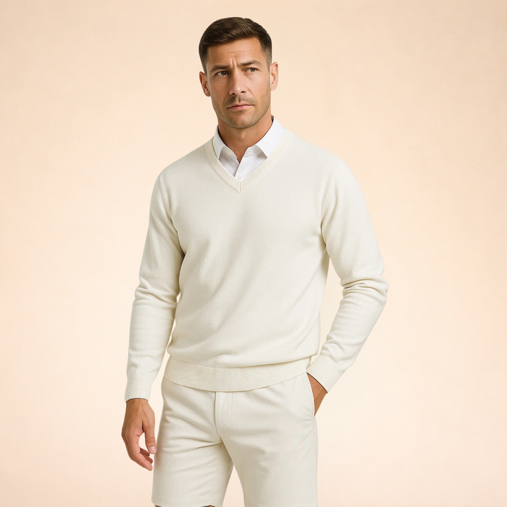 Noah | Cashmere V-Neck Sweater