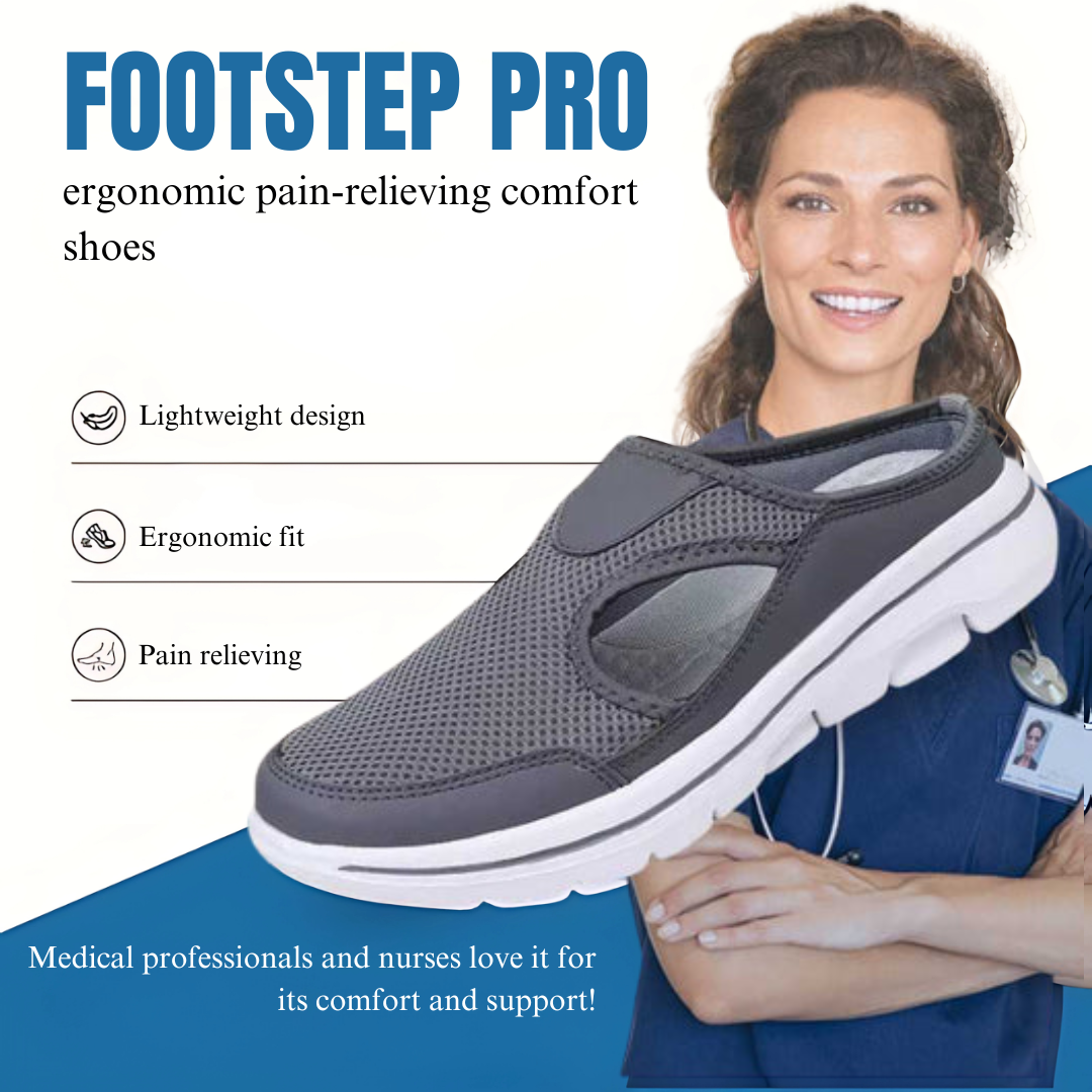 Footstep Pro - scarpe comode ergonomiche e antiscivolo (2025)