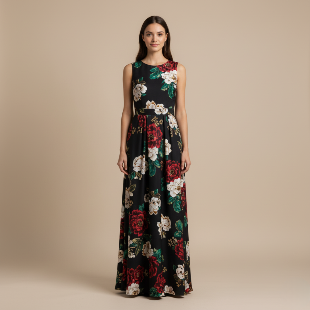 Sofia | Elegant Floral Dress