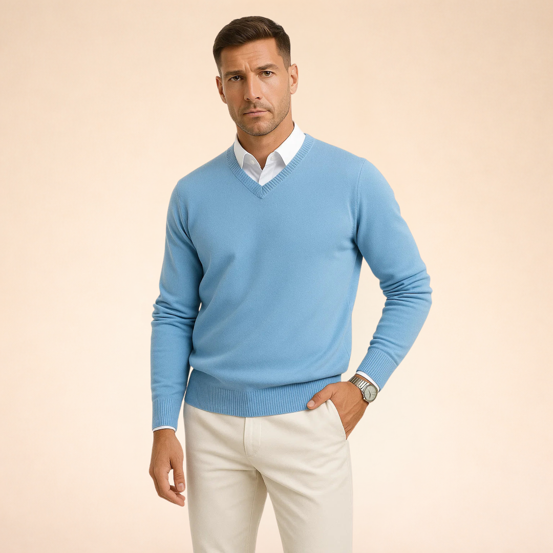 Noah | Cashmere V-Neck Sweater