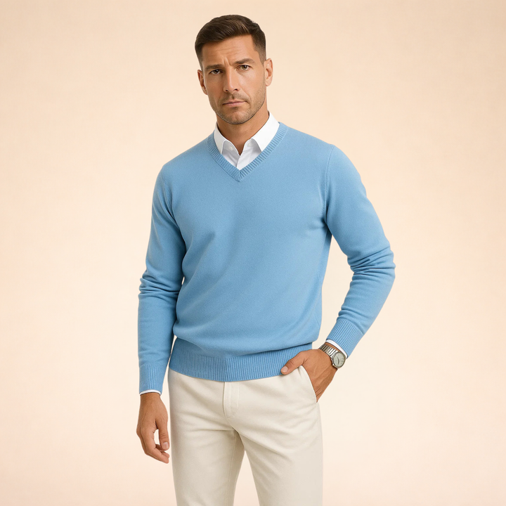 Noah | Cashmere V-Neck Sweater