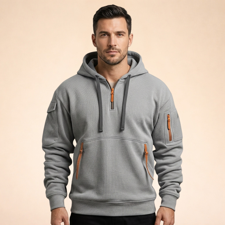 Henry | Stylish & Breathable Half-Zip Hoodie