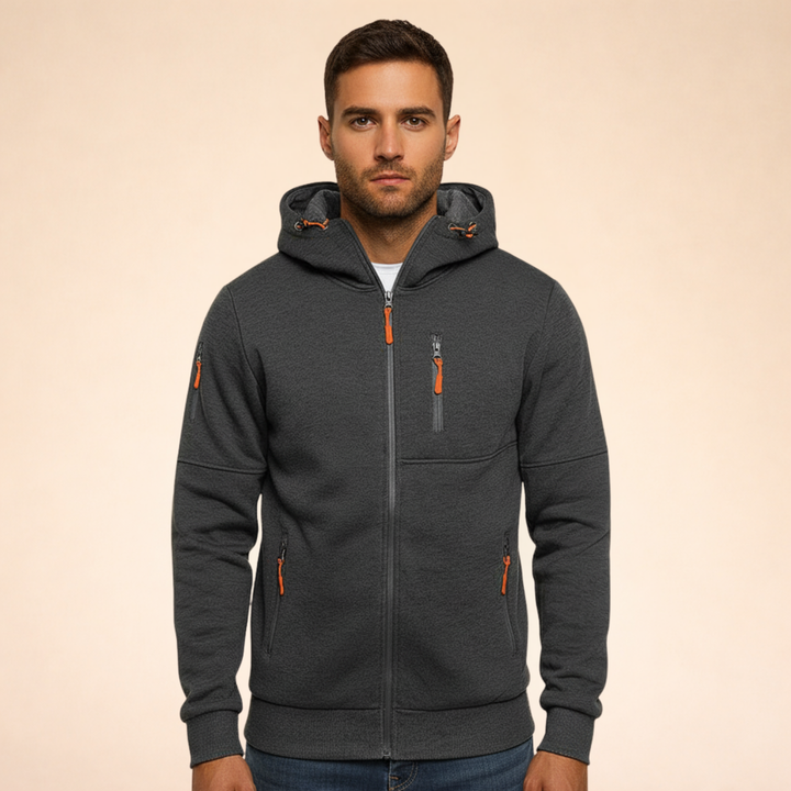 Orson | Classic Zip-Up Hooded Jacket