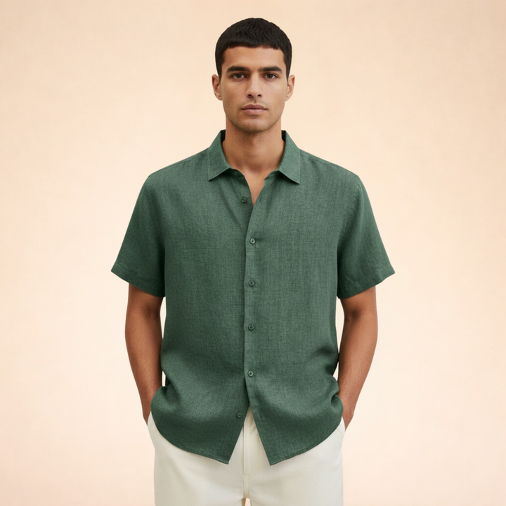 Thomas | Stylish & Breathable Linen Shirt