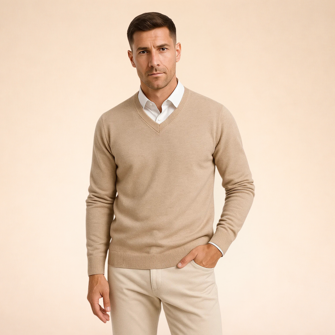 Noah | Cashmere V-Neck Sweater
