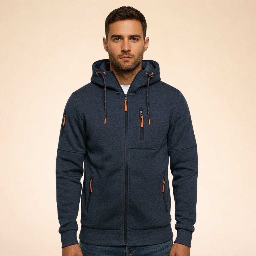 Orson | Classic Zip-Up Hooded Jacket