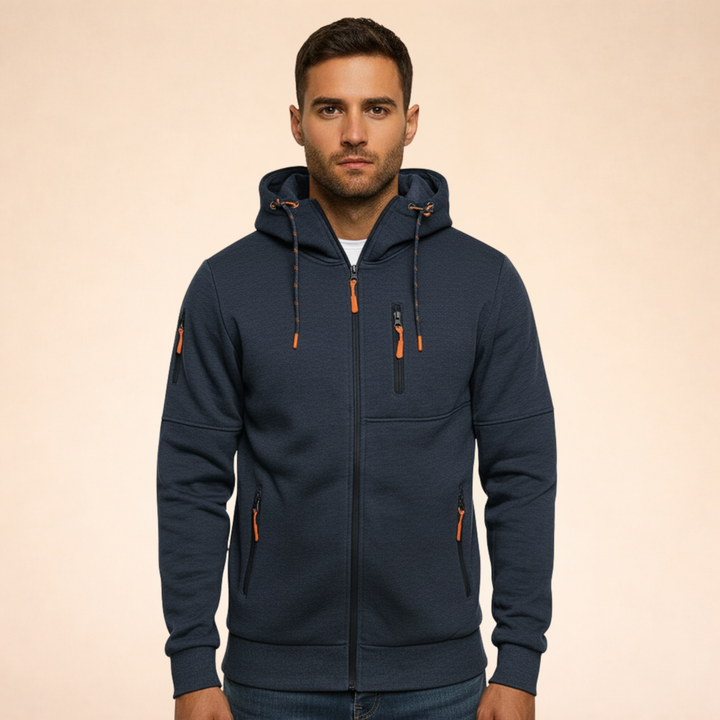 Orson | Classic Zip-Up Hooded Jacket