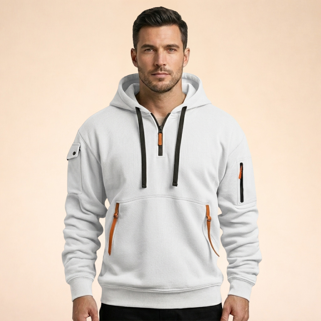 Henry | Stylish & Breathable Half-Zip Hoodie
