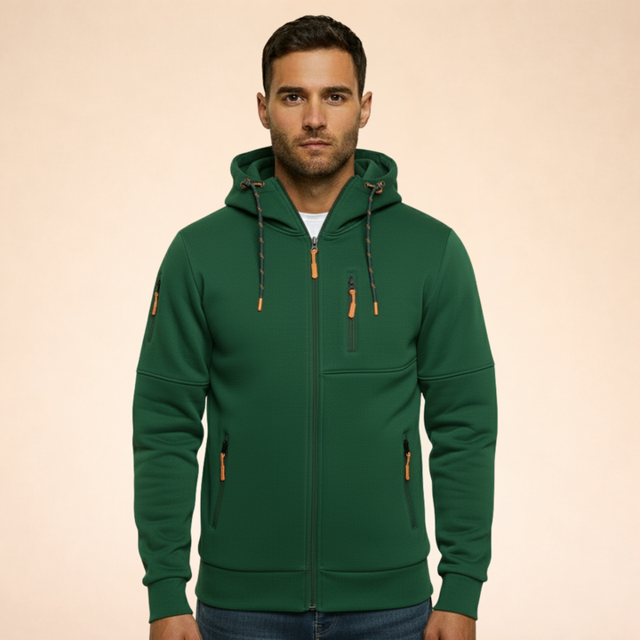 Orson | Classic Zip-Up Hooded Jacket