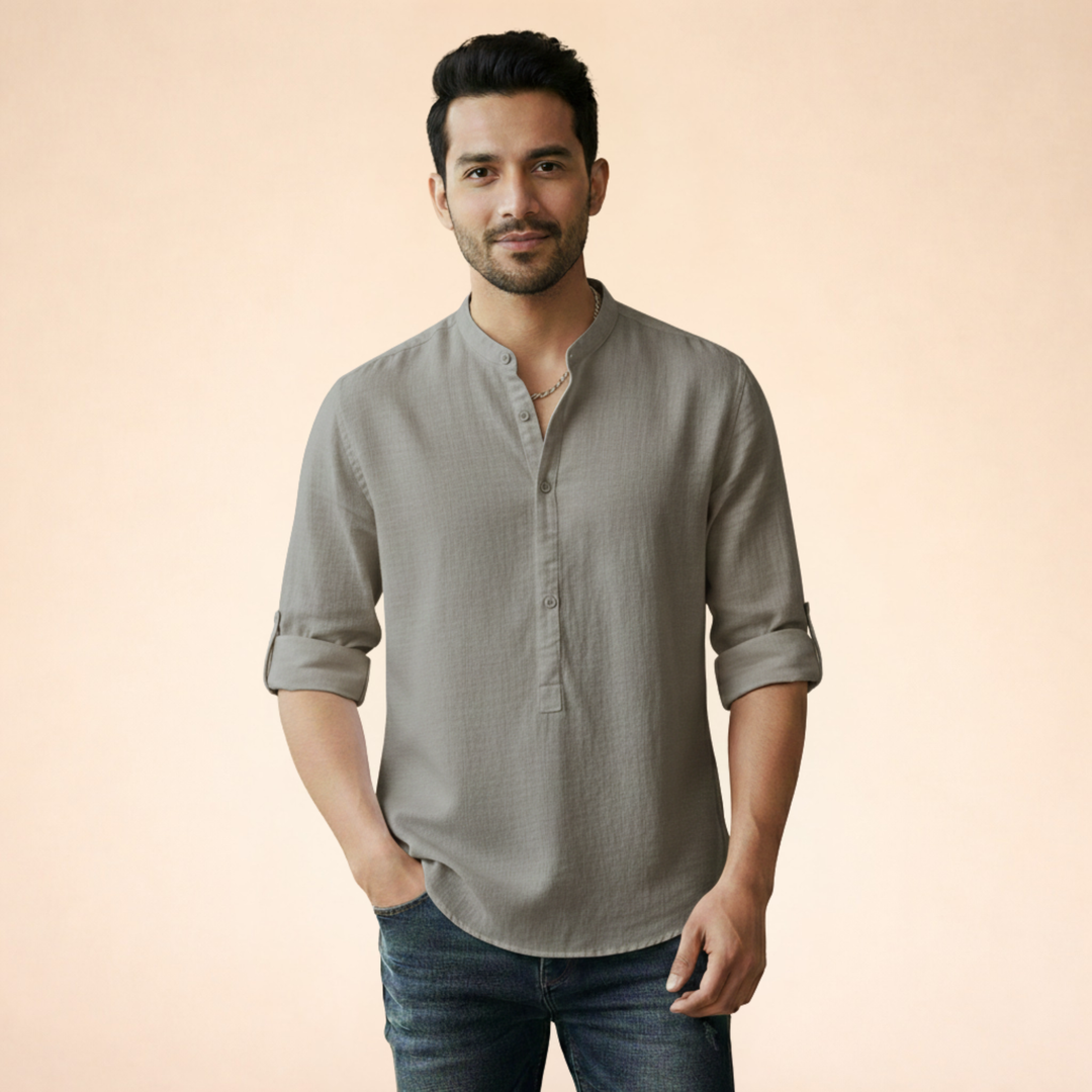 Jeremy | Comfortable & Versatile Long Sleeve Shirt