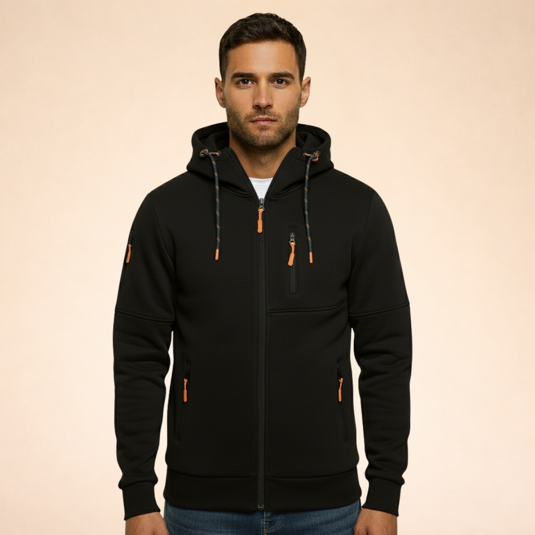 Orson | Classic Zip-Up Hooded Jacket