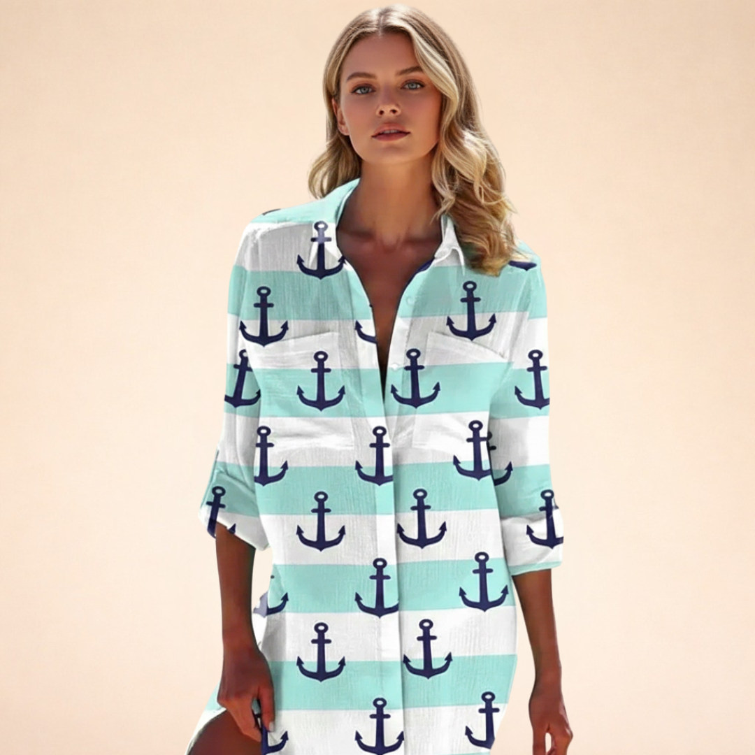 Liora | Stylish Shirt Dress for Summer