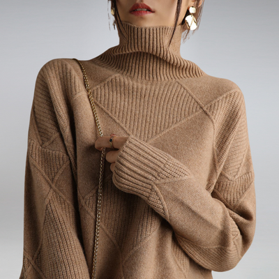 Ambra | Maglione dolcevita in cashmere