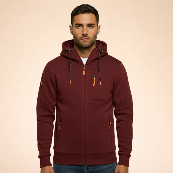 Orson | Classic Zip-Up Hooded Jacket