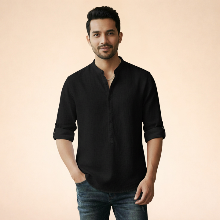 Jeremy | Comfortable & Versatile Long Sleeve Shirt