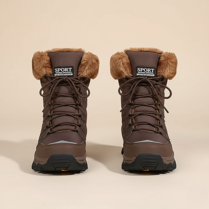 Elara | Cozy High-Neck Winter Snow Boots