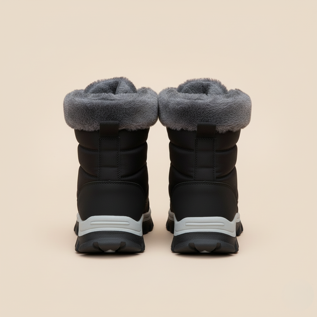 Elara | Cozy High-Neck Winter Snow Boots