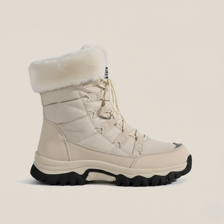 Elara | Cozy High-Neck Winter Snow Boots
