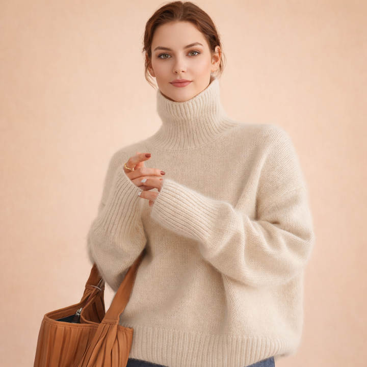 Lainey | Elegant Cashmere turtleneck sweater
