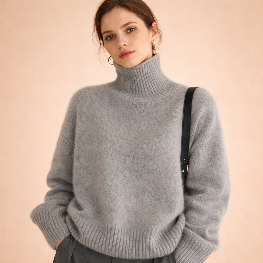 Lainey | Elegant Cashmere turtleneck sweater