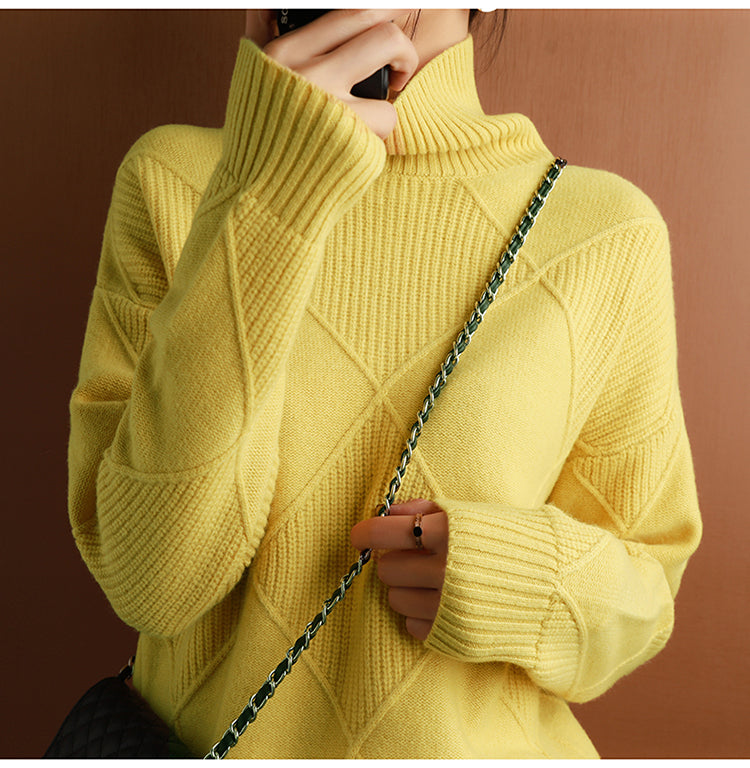 Ambra | Maglione dolcevita in cashmere