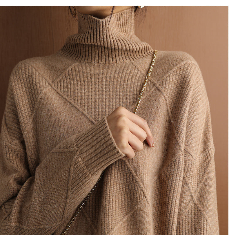 Ambra | Maglione dolcevita in cashmere