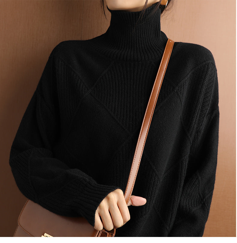 Ambra | Maglione dolcevita in cashmere