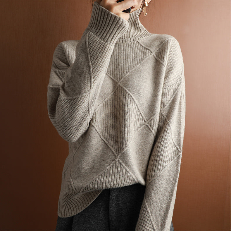 Ambra | Maglione dolcevita in cashmere