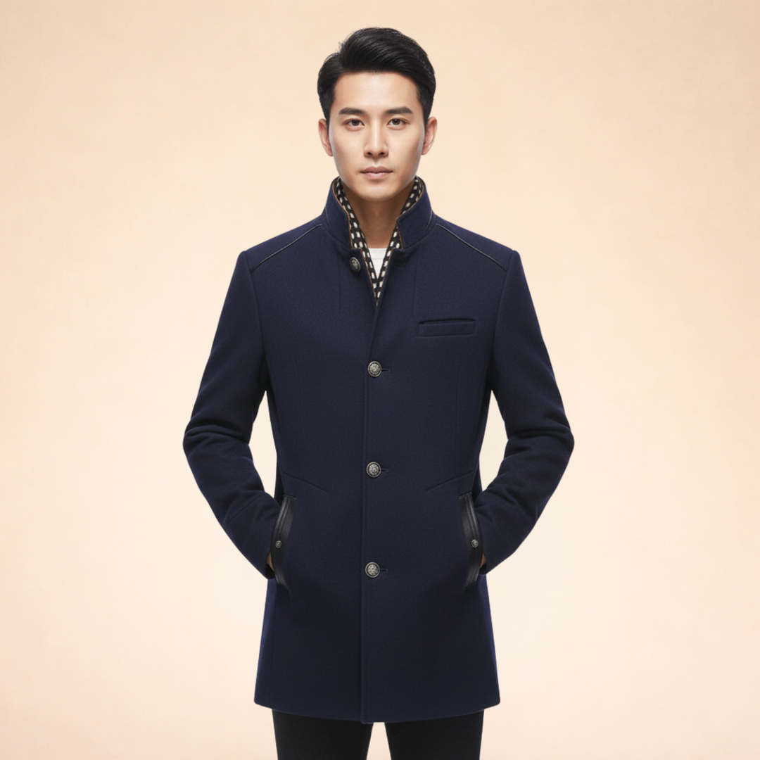 Harrison | Refined and Warm Winter Overcoat