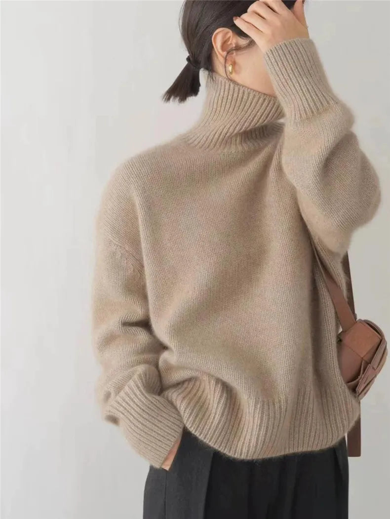 Bruna | Maglione dolcevita in cashmere