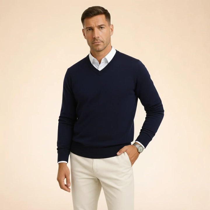 Noah | Cashmere V-Neck Sweater