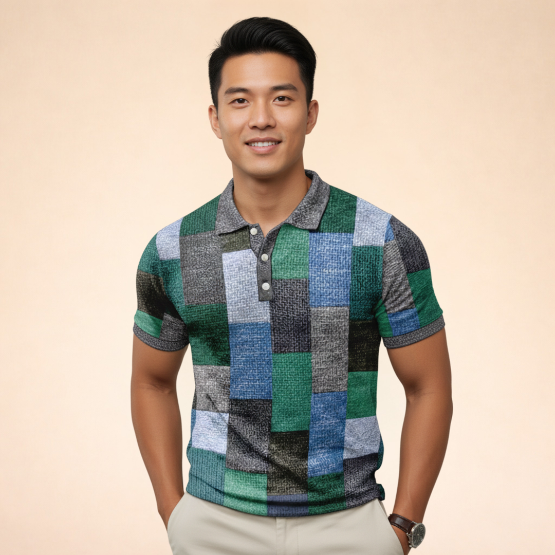 Tivaro | Men’s Polo Shirt – Vibrant, Comfortable & Stylish Cotton Blend 1