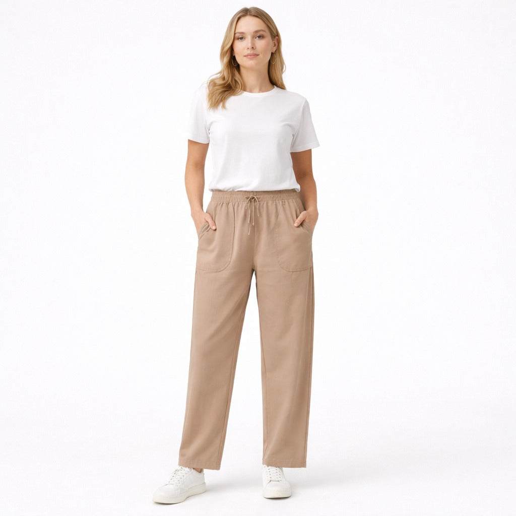 Aurelie | Ultra-Soft Trousers with Side Pockets