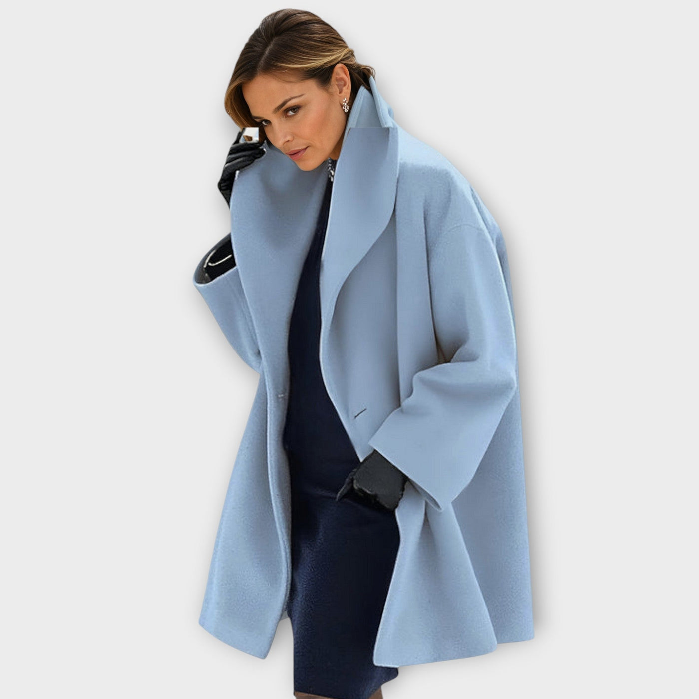 Marier | Cappotto Classico a Collo Alto