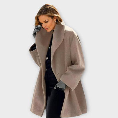 Marier | Cappotto Classico a Collo Alto